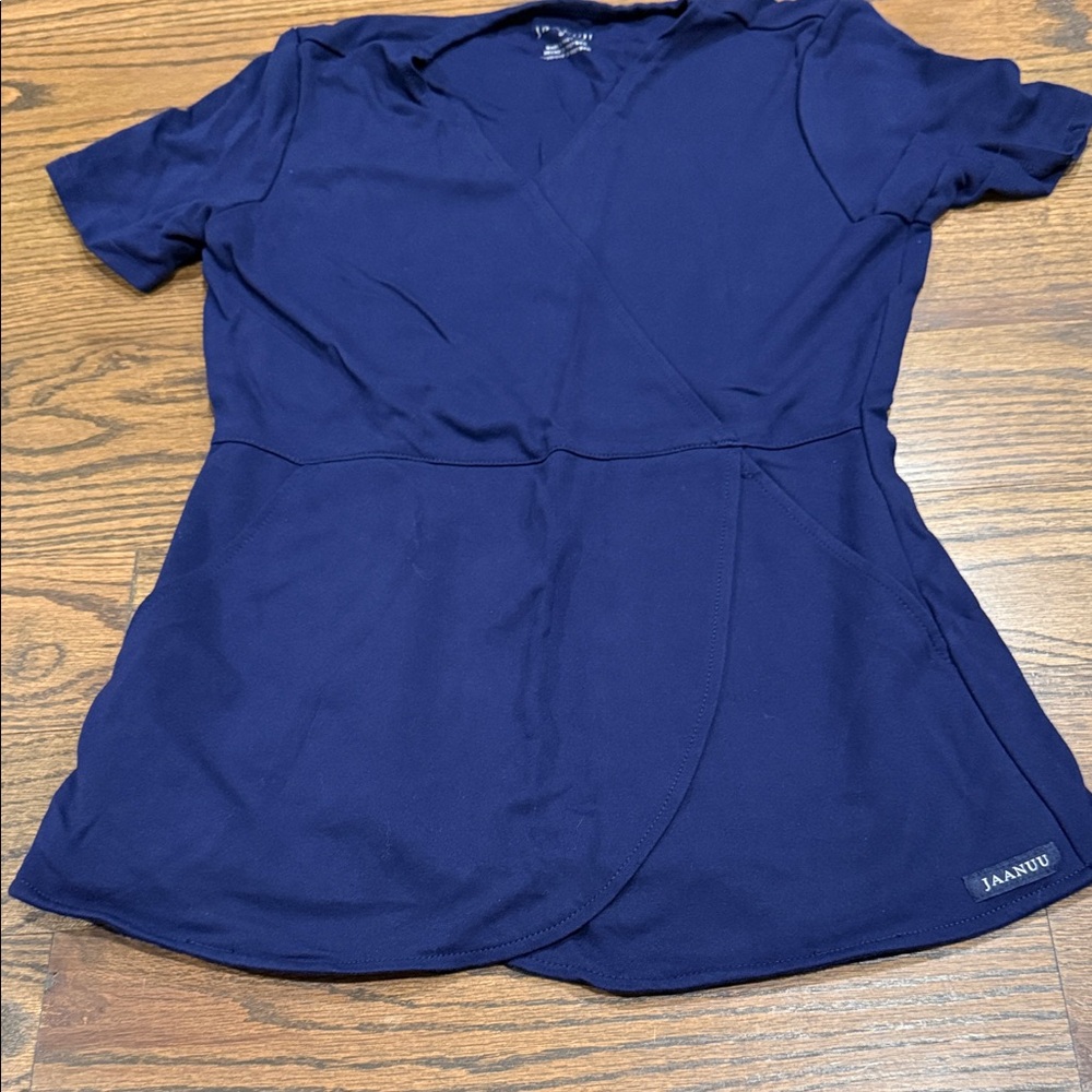 Jaanuu Navy Blue Scrub Ensemble - Picture 2 of 5